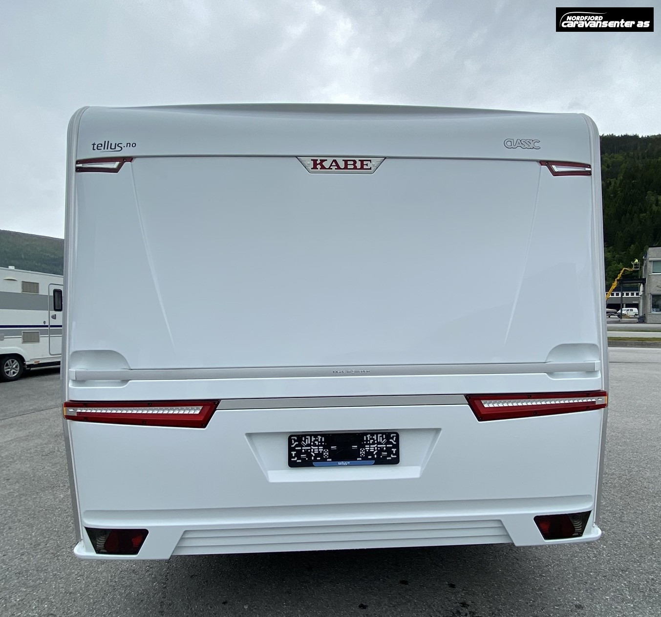 KABE CLASSIC 470 XL KS, med Posemarkise, mover og sykkelstativ - KABE