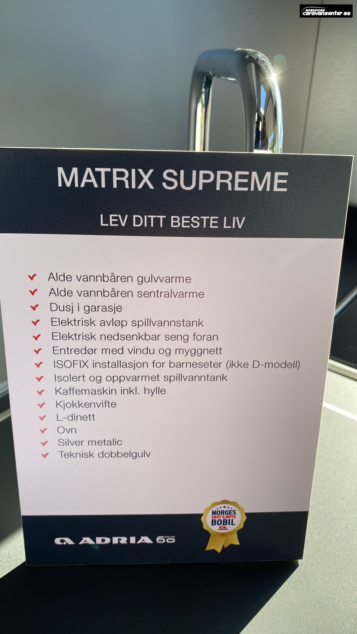 Adria MATRIX SUPREME 670 DL - Fiat MultiJet3 180HP (131 kW) HD 44H - Adria